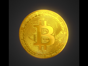 1 BTC Model 3D
