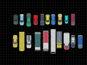 CITY CARS GAMEREADY PACK Modelo 3D