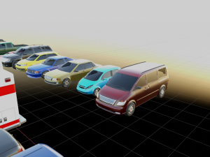 CITY CARS GAMEREADY PACK 3D 모델