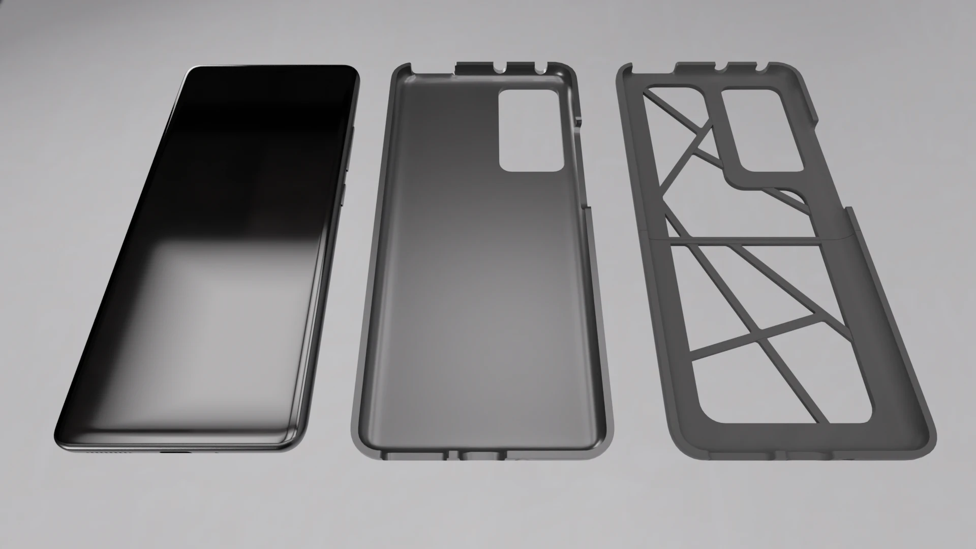 XIAOMI 12X 12 12pro cases for 3d print 3D Model .c4d .max .obj .3ds .fbx .stl .blend 