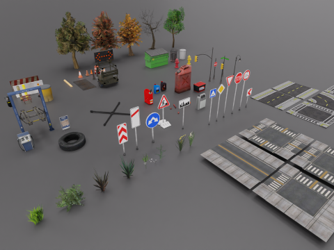 City Mega Pack 3Dモデル