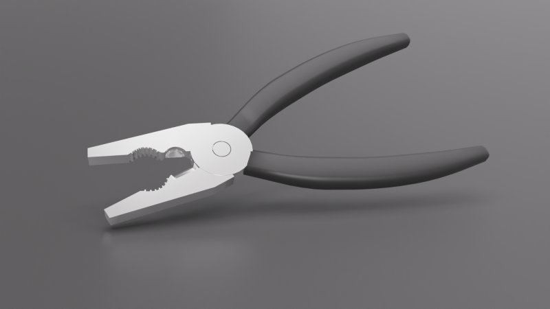 Pliers Modelo 3D .c4d .max .obj .3ds .fbx .stl .blend 