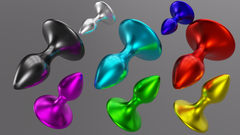 Plug Type 1 3D Model .c4d .max .obj .3ds .fbx .stl .blend