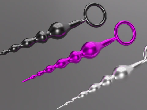 Bolas de silicone Modelo 3D