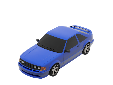 Coupe 3D Model