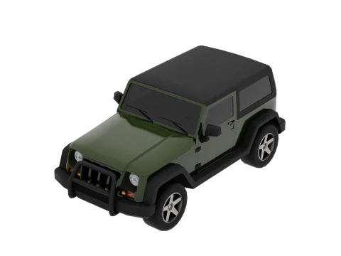 Fora da estrada Modelo 3D