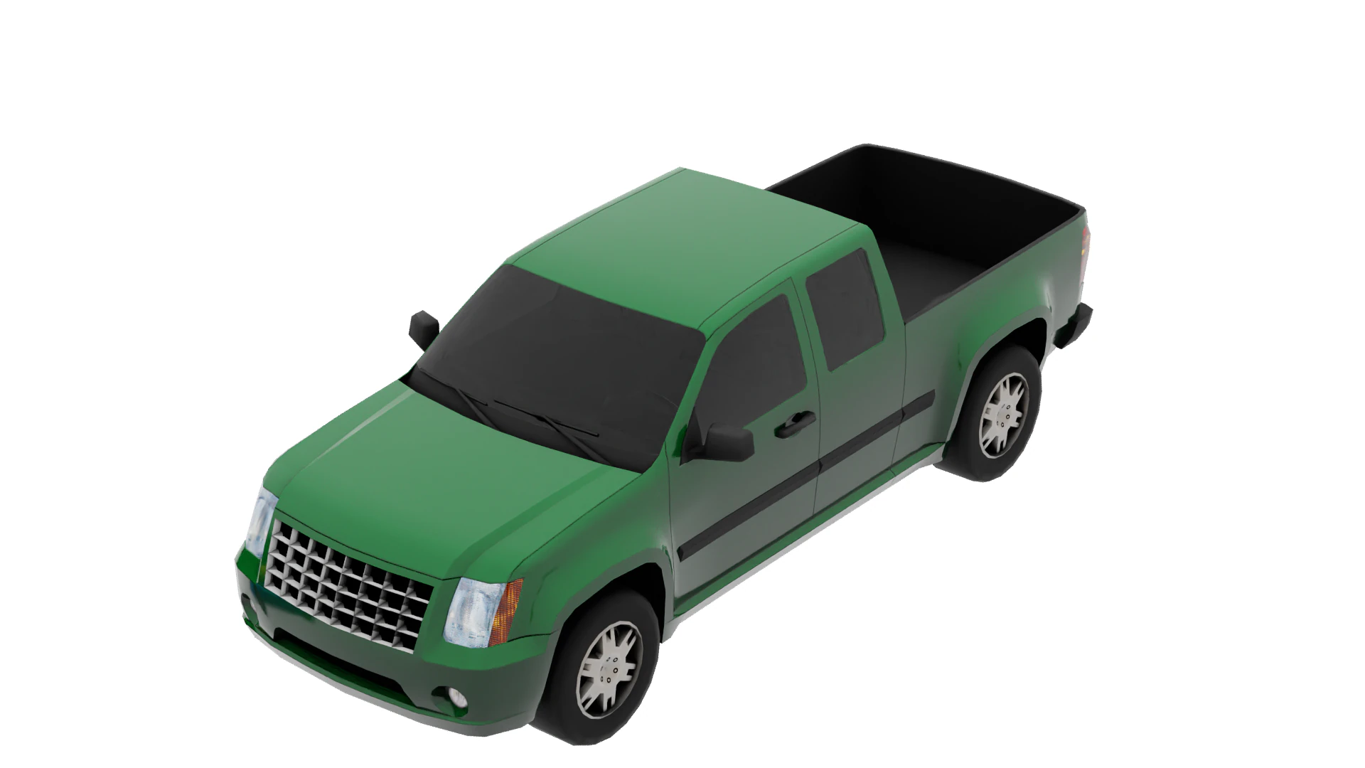 PickUP 3D Model .c4d .max .obj .3ds .fbx .stl .blend