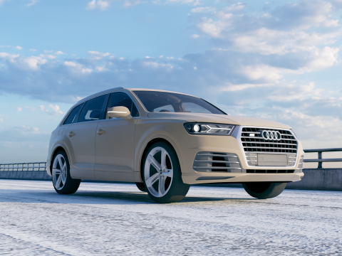 Audi Q7 Model 3D
