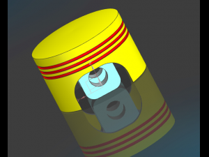 piston Model 3D