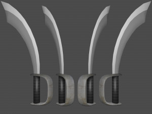 sword pirate Model 3D