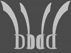 sword pirate Model 3D