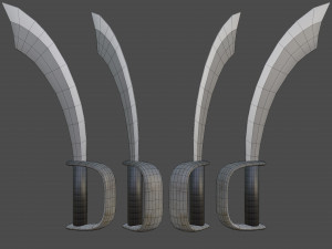 sword pirate Model 3D