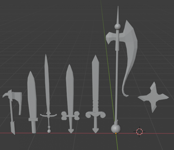 sword Modelo 3D .c4d .max .obj .3ds .fbx .stl .blend 