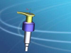 sanitizer pump 3D Model