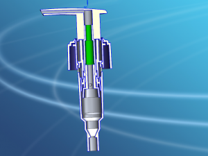 sanitizer pump 3D Model