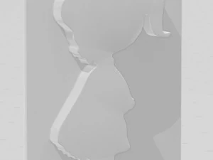 polymeerklei stempel 3D printmodel