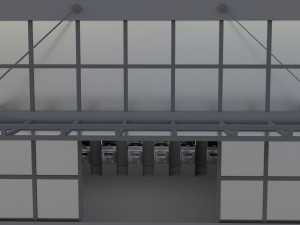 automated teller machine 3D Model