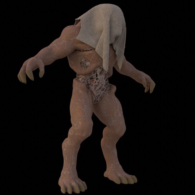 beast Modello 3D .c4d .max .obj .3ds .fbx .stl .blend 