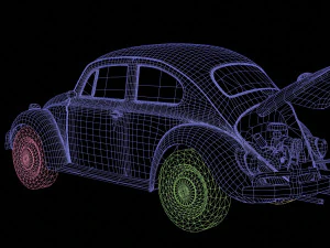 битися 3D Модель