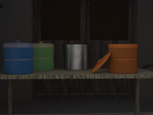 canteen 3D Model