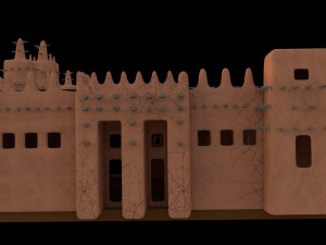 clay building Modelo 3D