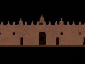 clay building Modelo 3D