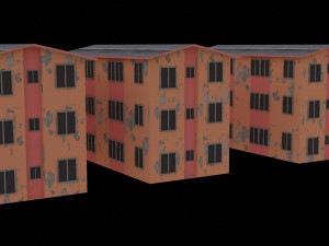 ghetto flats 3D Модель