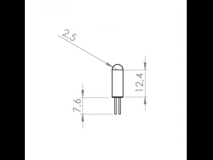 peque&ntilde;a bombilla led Modelo 3D