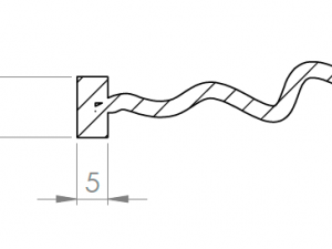 short cable 3D Model
