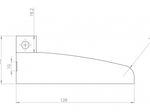 lamp base 3D-Modell