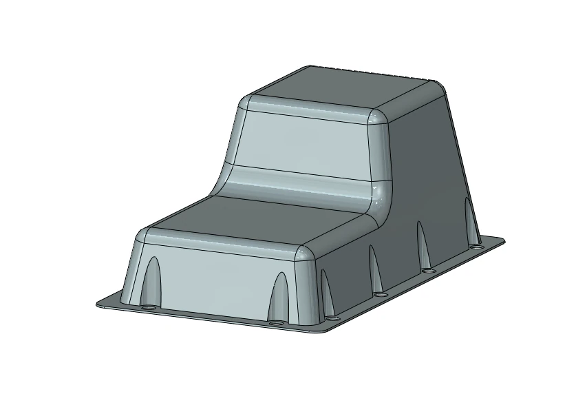 shell piece 3D Model .c4d .max .obj .3ds .fbx .stl .blend