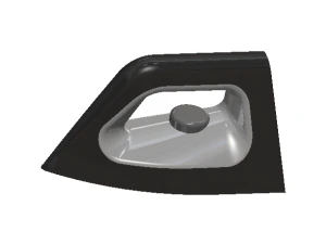 праска для одягу 3D Модель