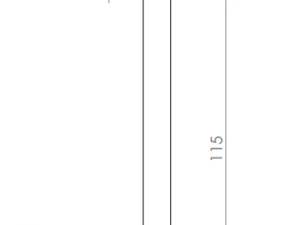 parafuso grande de rosca dupla Modelo 3D