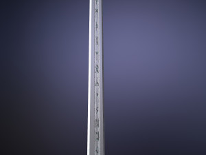 scandinavian battle sword Modello 3D