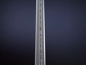 scandinavian battle sword 3D Model