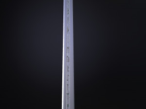 scandinavian battle sword Modello 3D