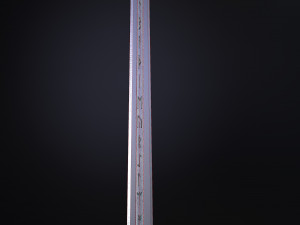scandinavian battle sword Modello 3D