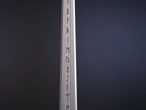 scandinavian battle sword 3D Model