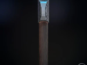 scandinavian battle axe 3D Model