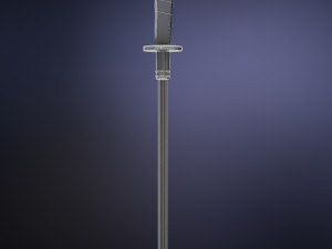 chinese long battle saber Modelo 3D