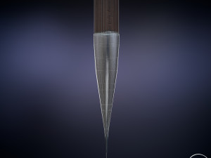 chinese long battle saber Modelo 3D