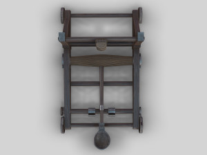 medieval catapult 3D Model