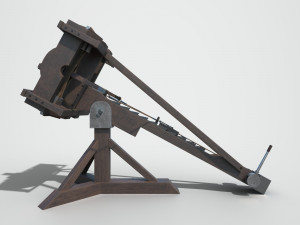 medieval ballista 3D Модель