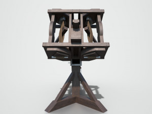 medieval ballista 3D Модель