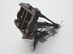 medieval ballista 3D Модель