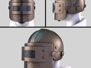 helmet k6-3 3D Model