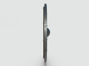 scandinavian battle shield 3D मॉडल