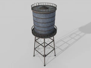 torre dell'acqua Modello 3D