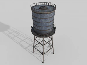 torre dell'acqua Modello 3D