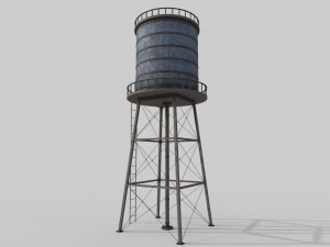 water tower Model 3D